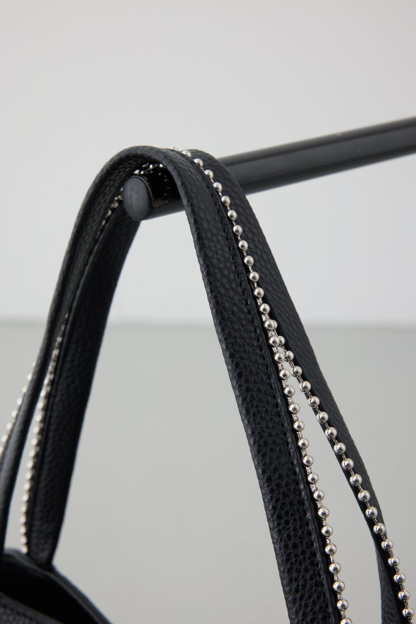 ボールチェーントートバッグ BLK FREE