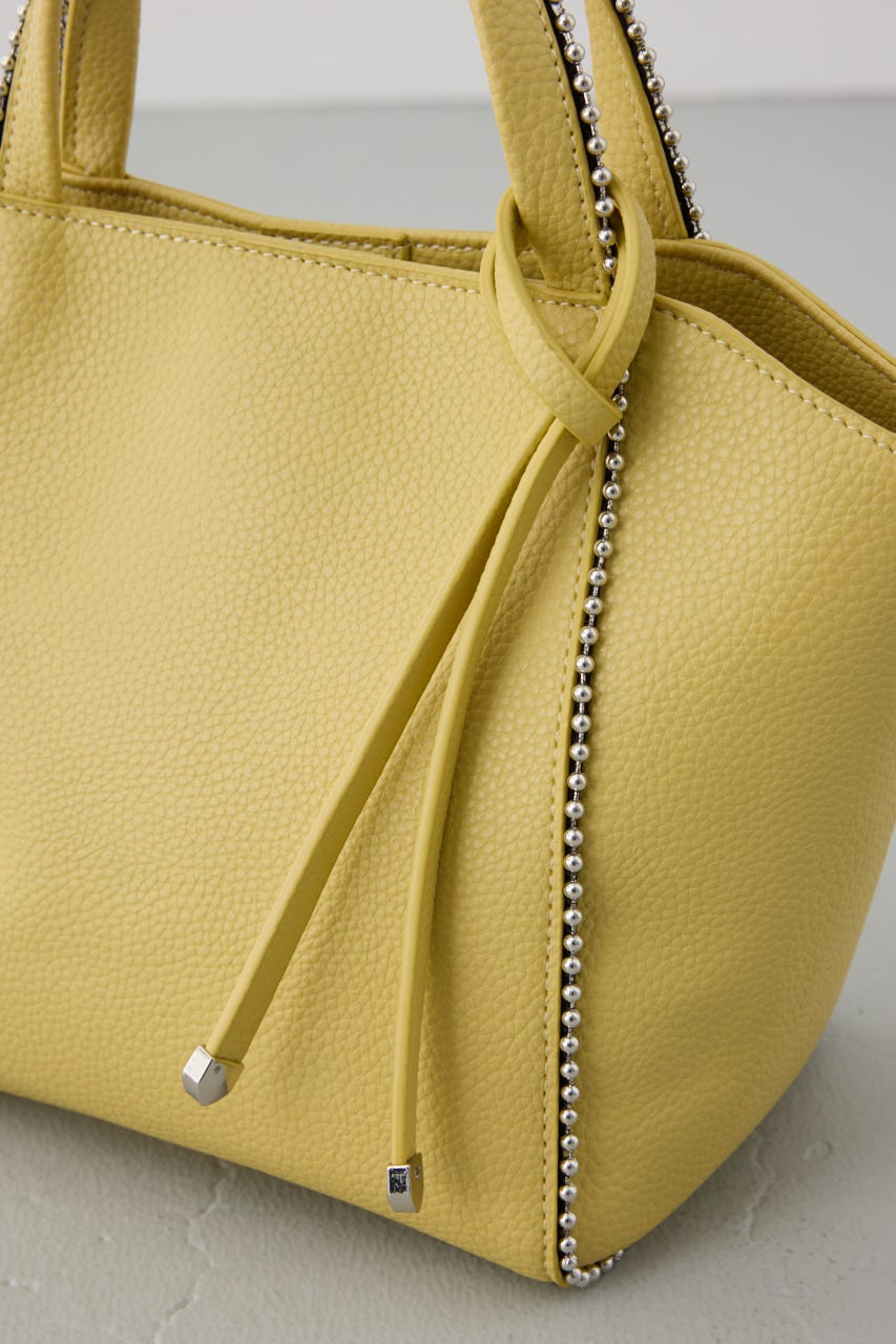 ボールチェーンミニトートバッグ L/YEL FREE