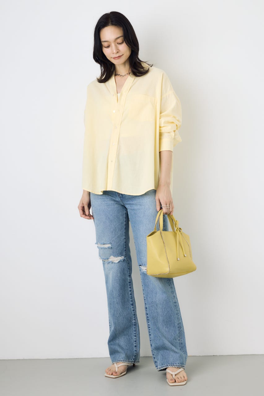 ボールチェーンミニトートバッグ L/YEL FREE