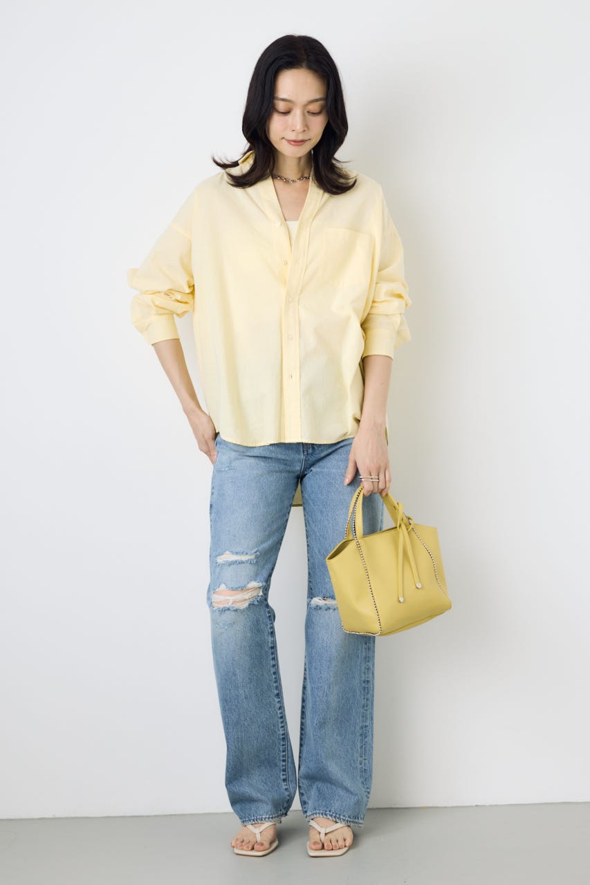 ボールチェーンミニトートバッグ L/YEL FREE