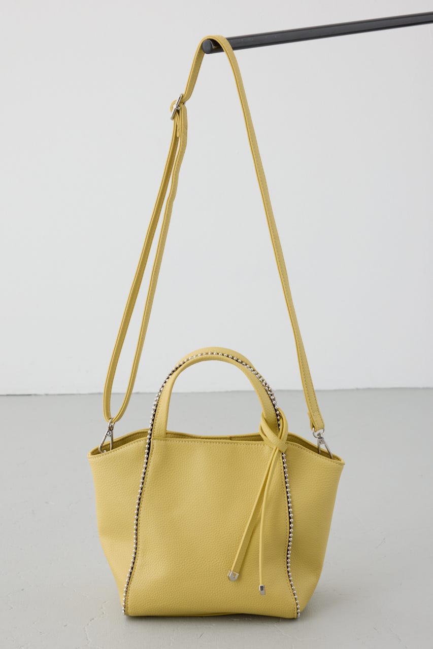 ボールチェーンミニトートバッグ L/YEL FREE