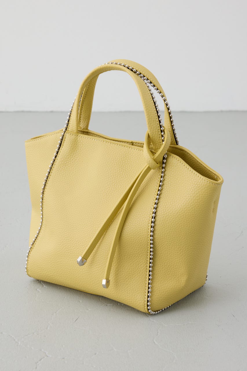 ボールチェーンミニトートバッグ L/YEL FREE