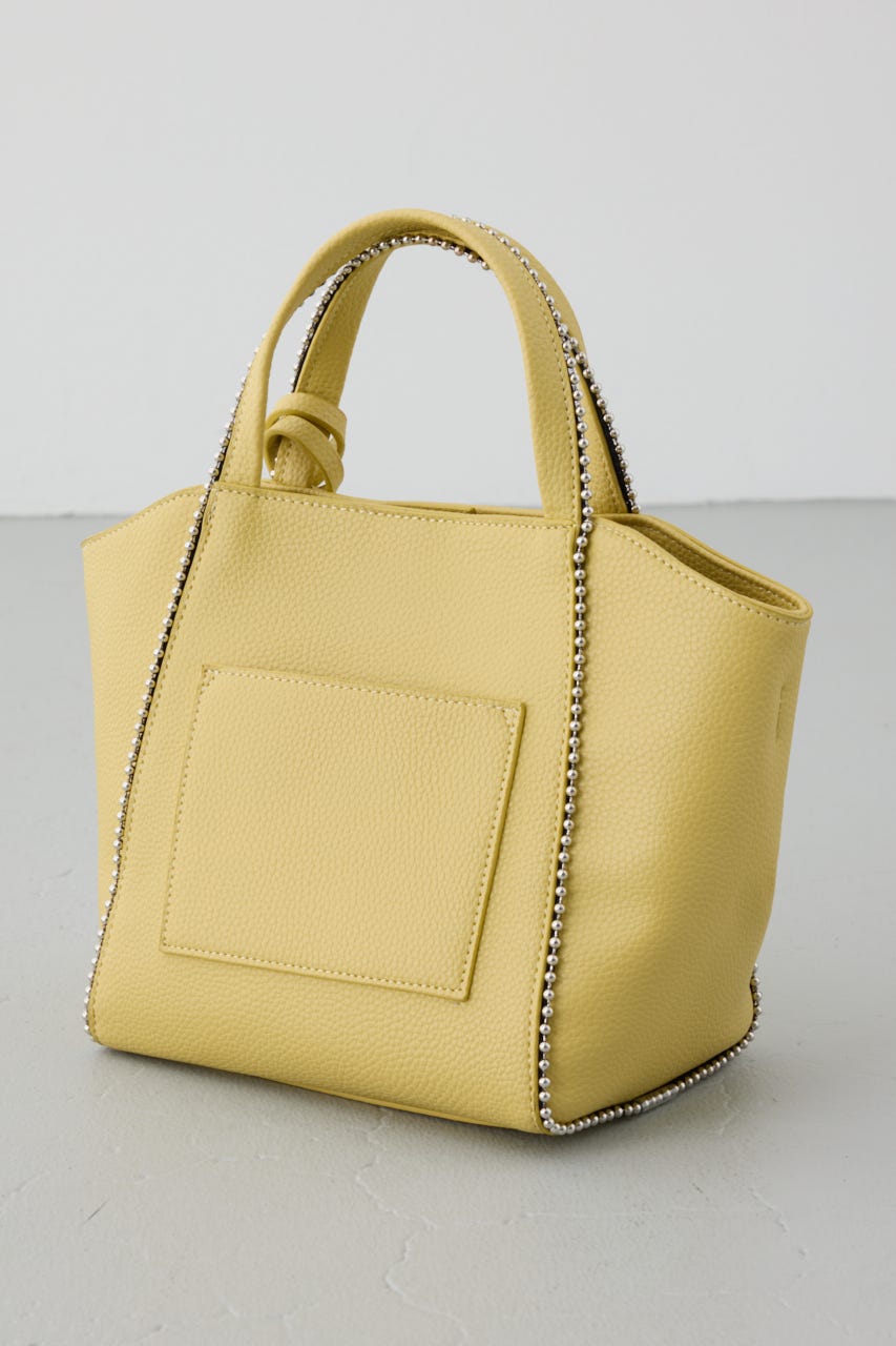 ボールチェーンミニトートバッグ L/YEL FREE