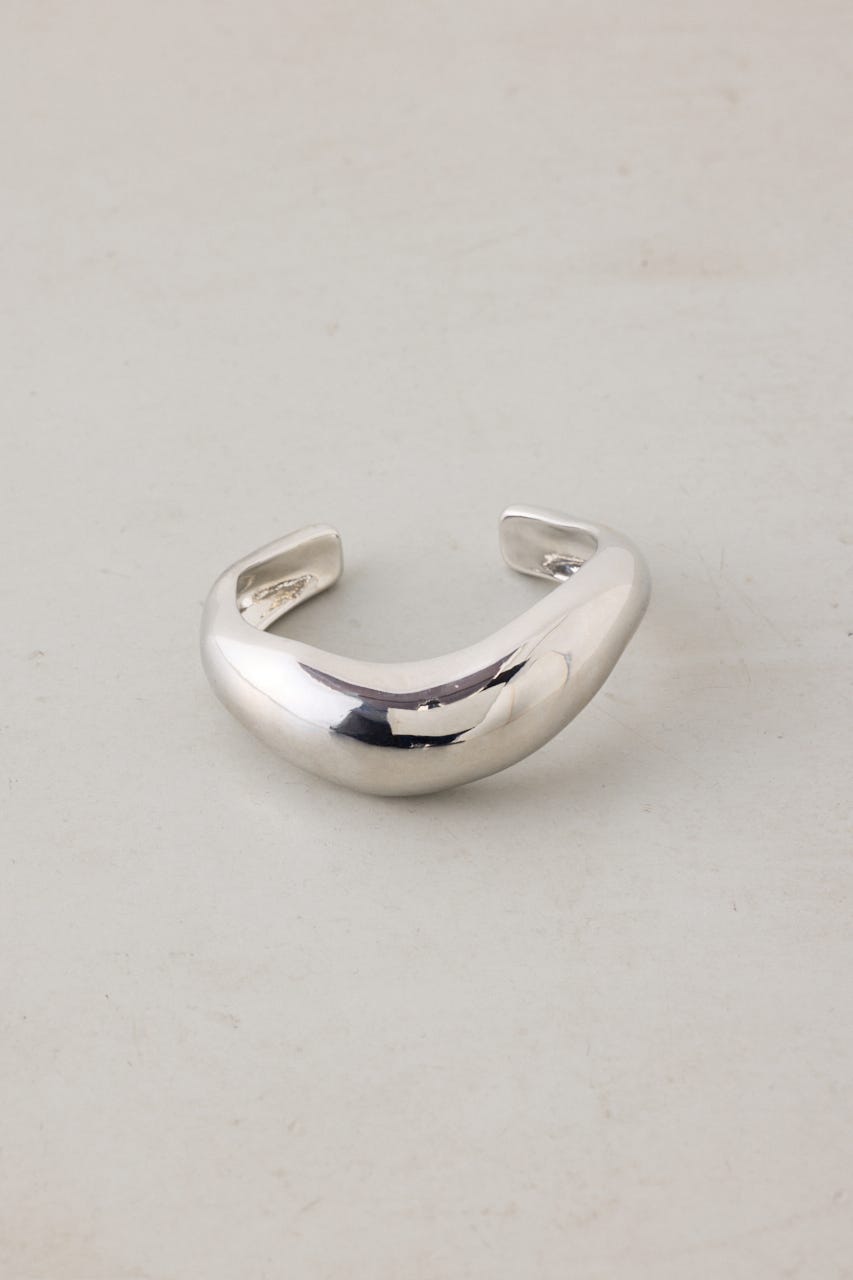 ニュアンスカーブバングル SLV FREE