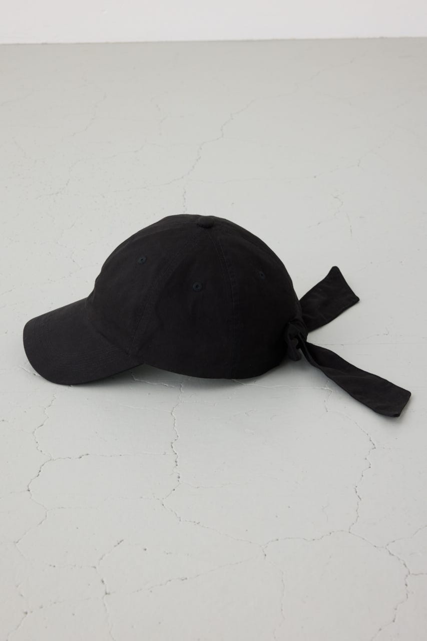 バックリボンキャップ BLK FREE