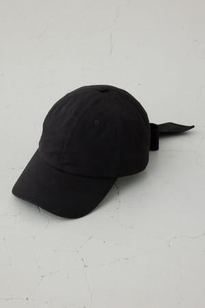 バックリボンキャップ