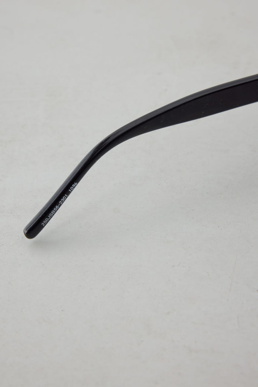 スクエアフレームアイウェア BLK FREE