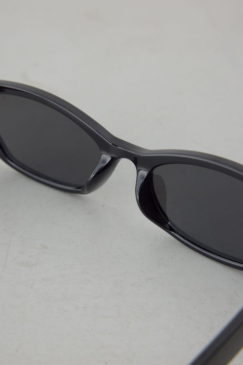 スクエアフレームアイウェア BLK FREE