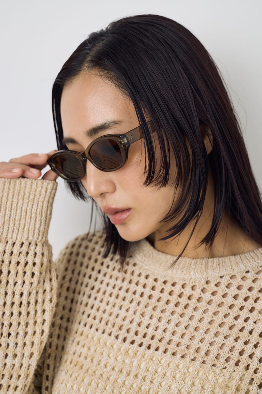 スクエアフレームアイウェア KHA FREE