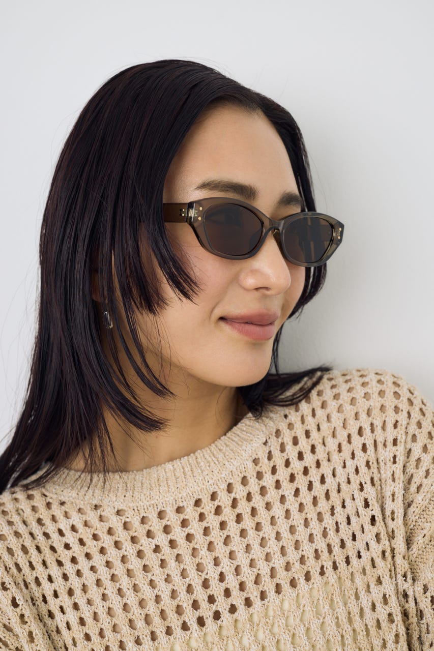 スクエアフレームアイウェア KHA FREE