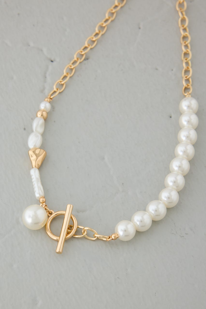 パールネックレス GLD FREE