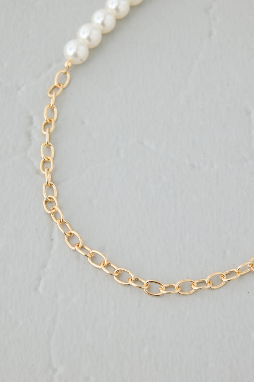 パールネックレス GLD FREE