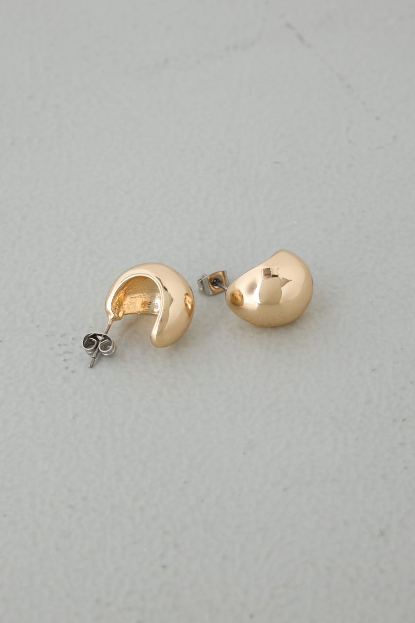 メタルプチフープピアス GLD FREE