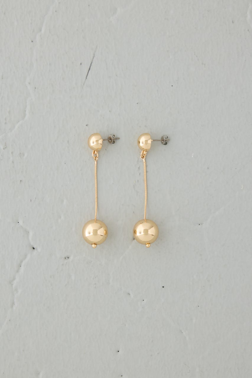 ボールスウィングピアス L/GLD FREE