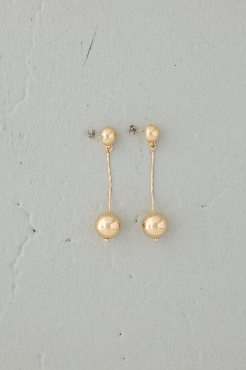 ボールスウィングピアス L/GLD FREE