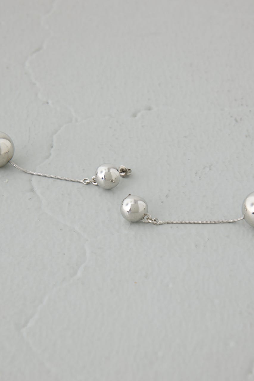 ボールスウィングピアス SLV FREE