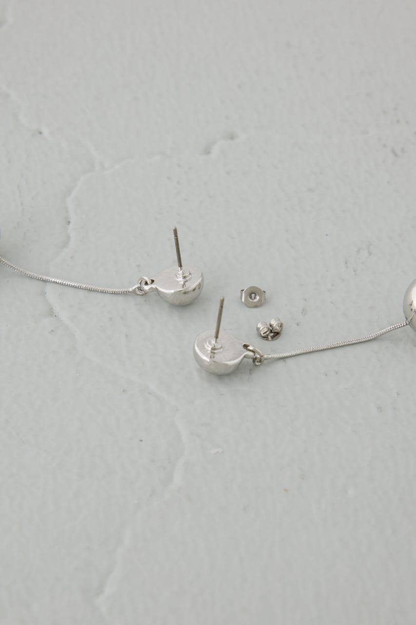 ボールスウィングピアス SLV FREE