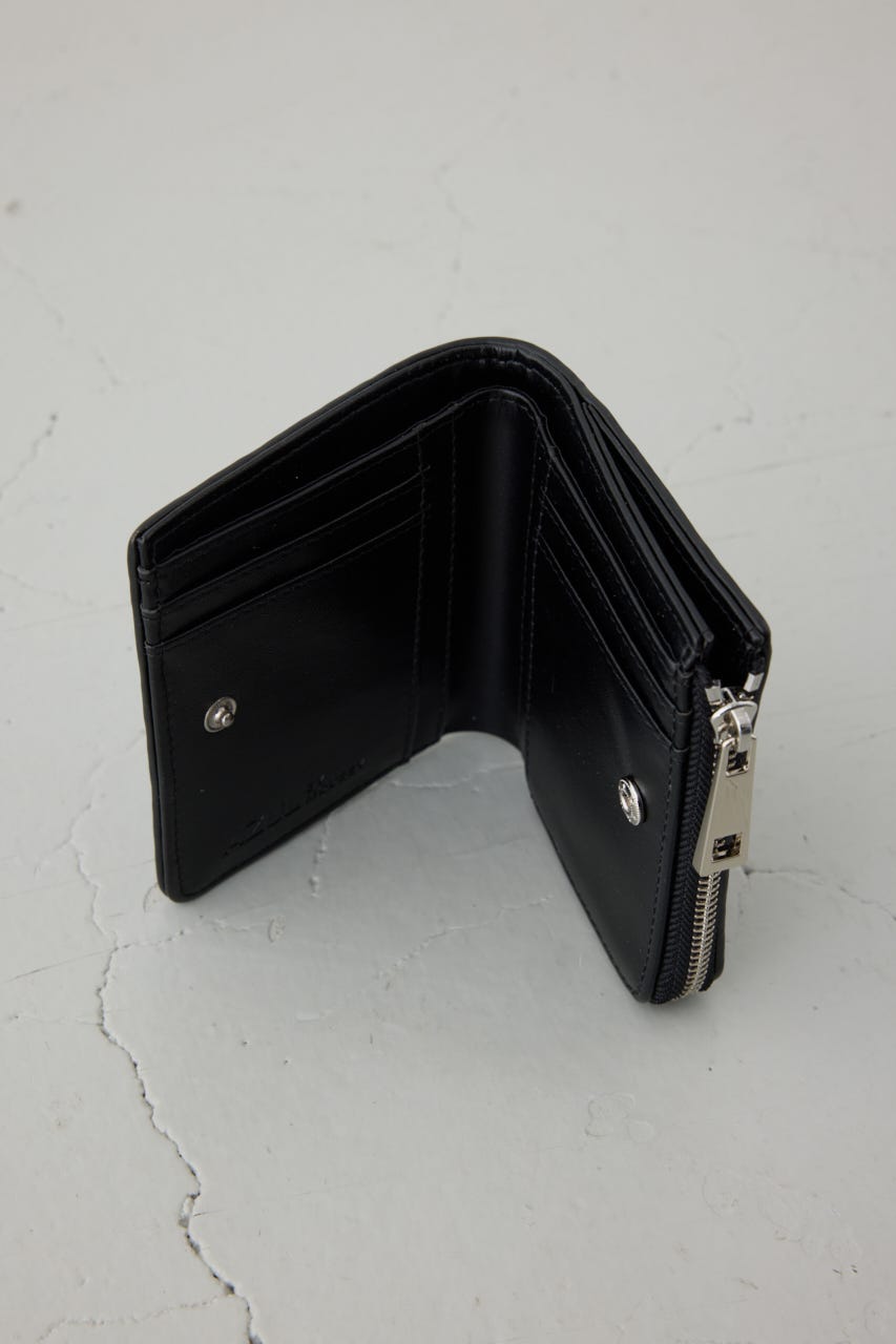 キルティングミニウォレット BLK FREE