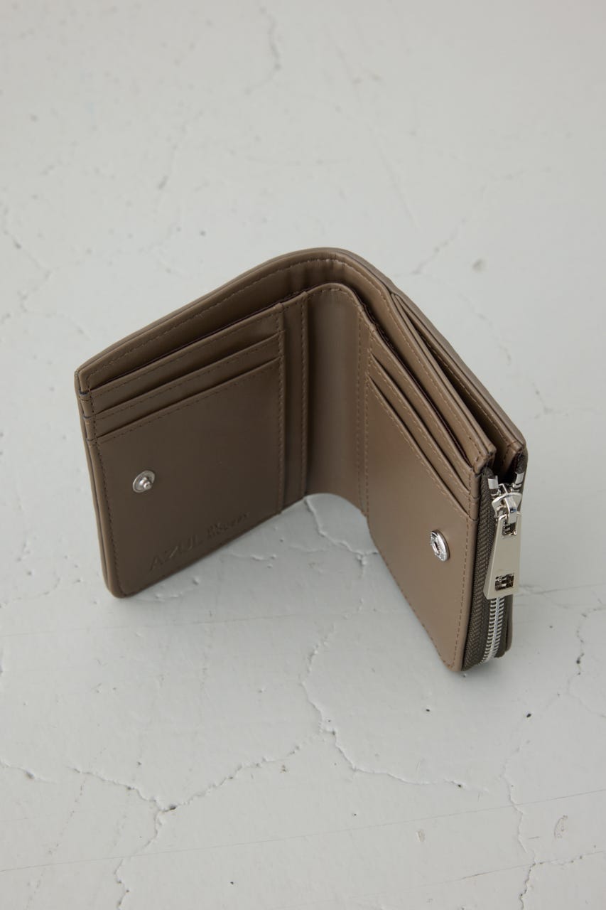 キルティングミニウォレット BRN FREE