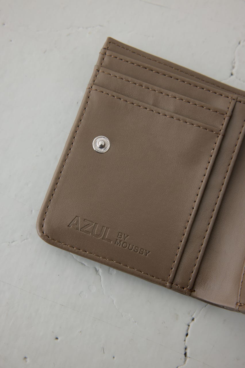 キルティングミニウォレット BRN FREE