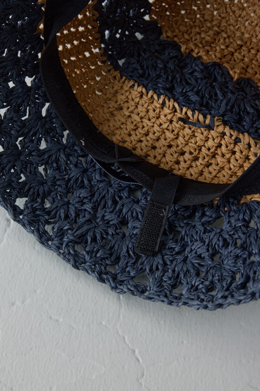 ペーパーハット 柄BEG FREE