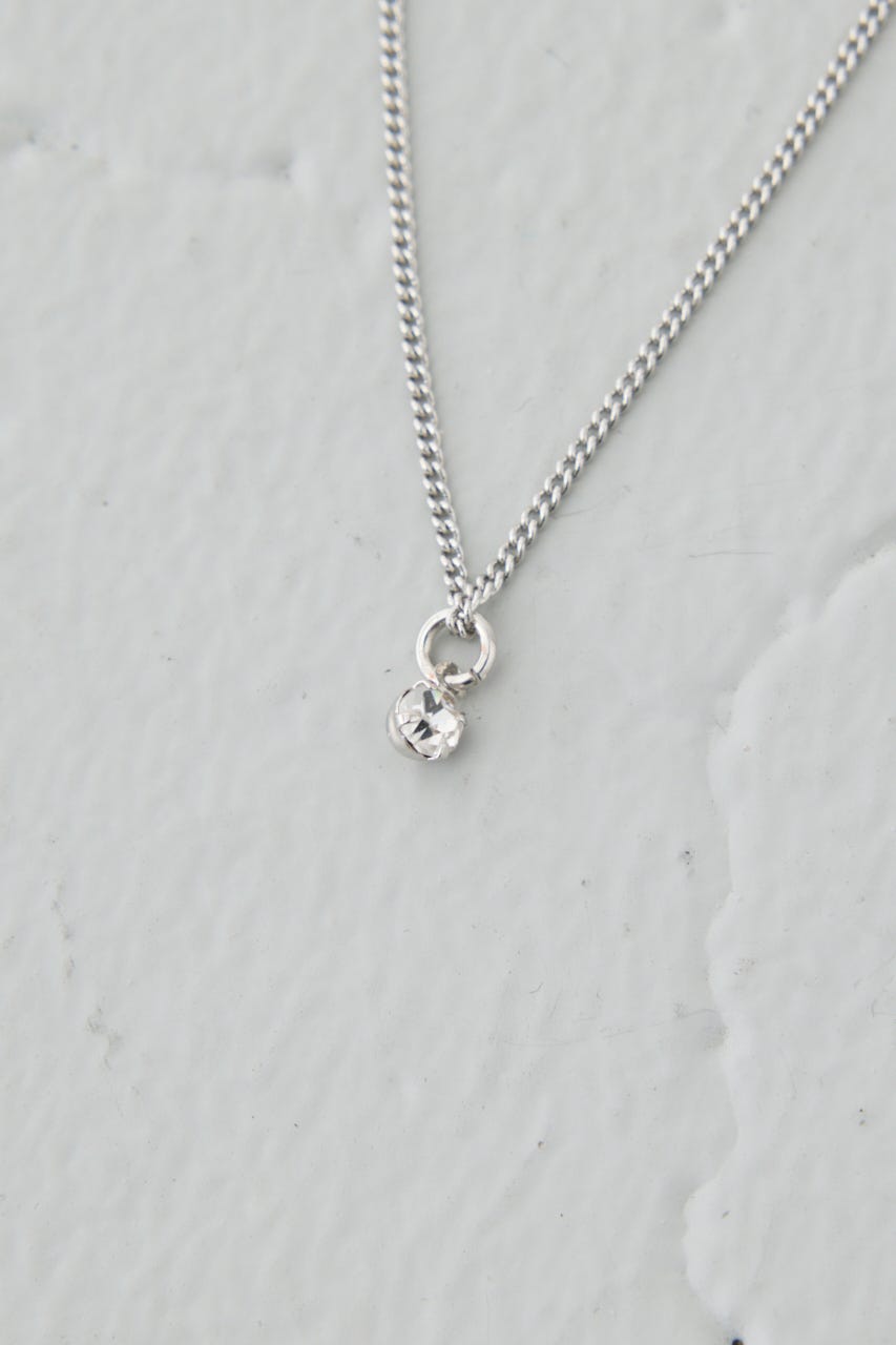 マルチチェーン2連ネックレス SLV FREE