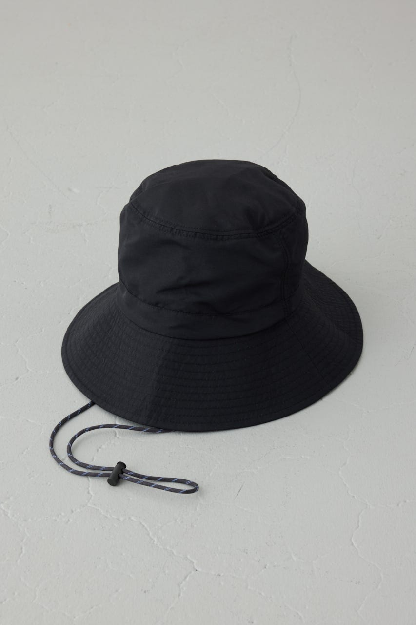 コード付きナイロンハット BLK FREE