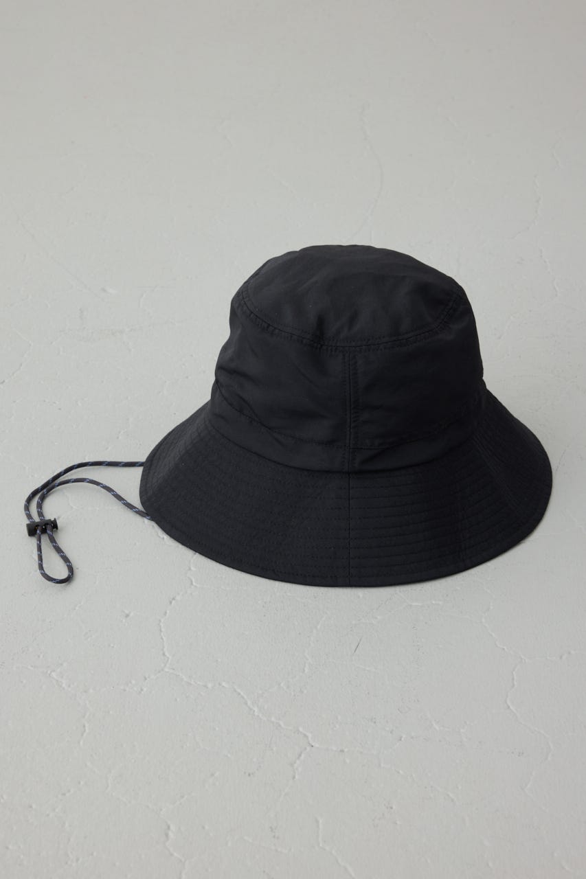コード付きナイロンハット BLK FREE