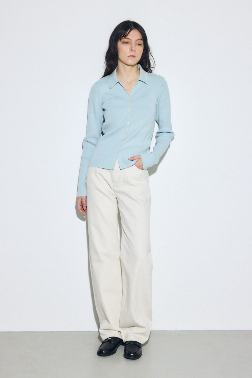 エリツキリブニット L/BLU FREE