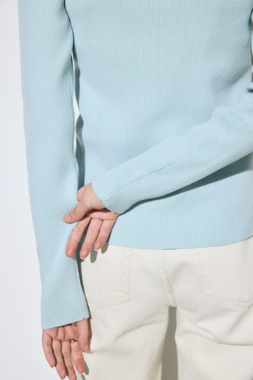 エリツキリブニット L/BLU FREE