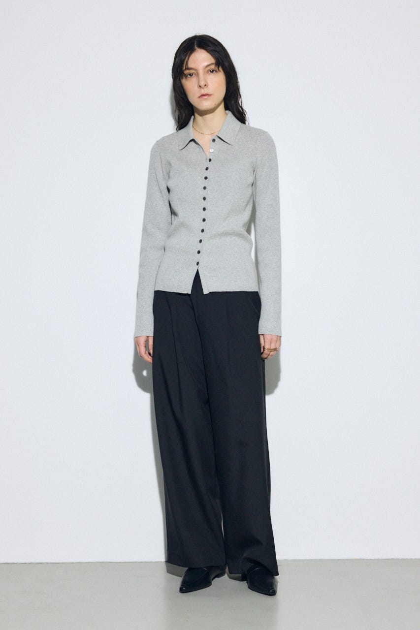 エリツキリブニット L/GRY FREE