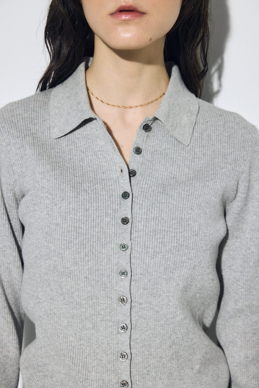 エリツキリブニット L/GRY FREE