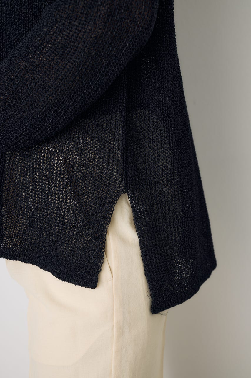 ドライタッチニット BLK M