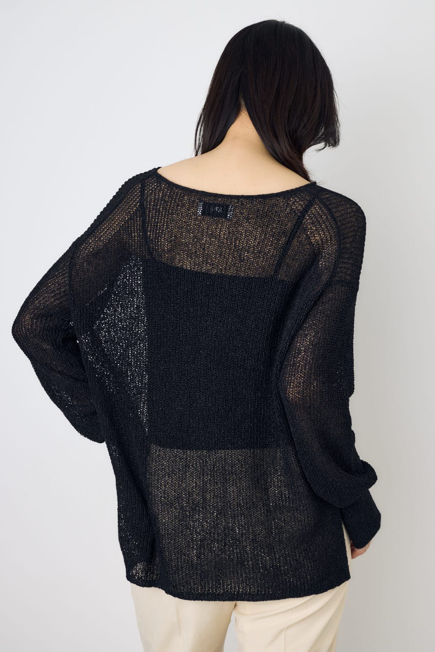 ドライタッチニット BLK M