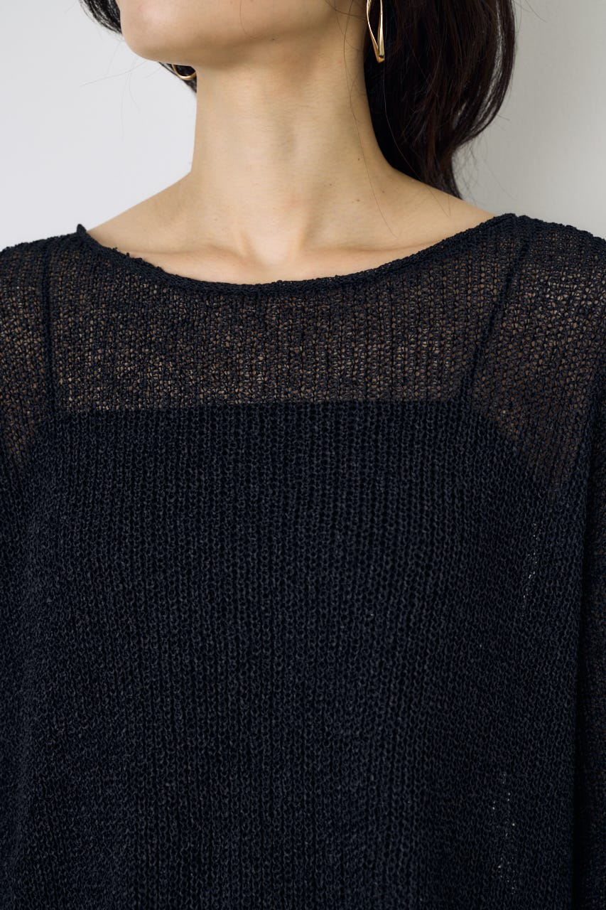 ドライタッチニット BLK M