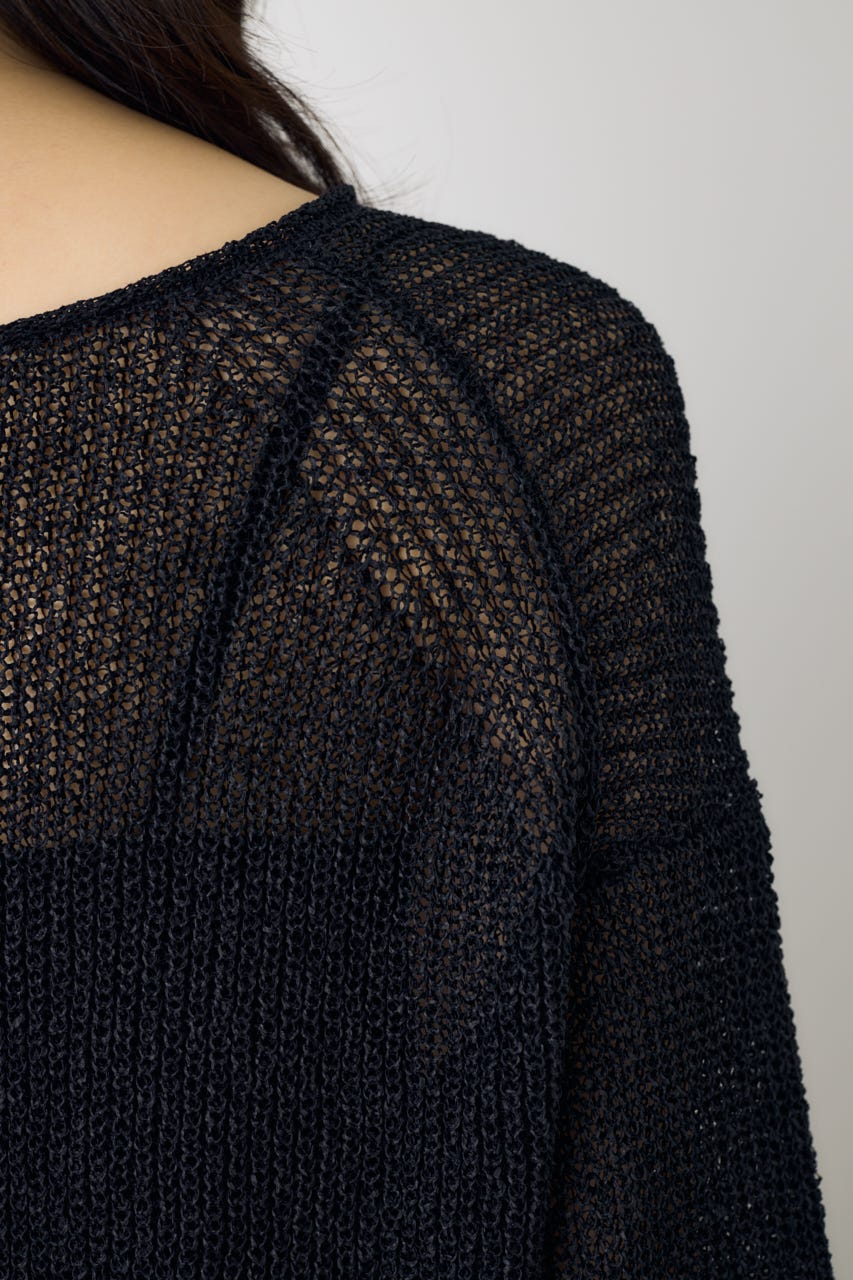 ドライタッチニット BLK M