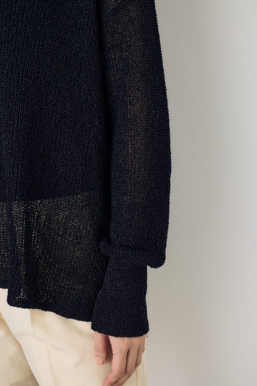 ドライタッチニット BLK M