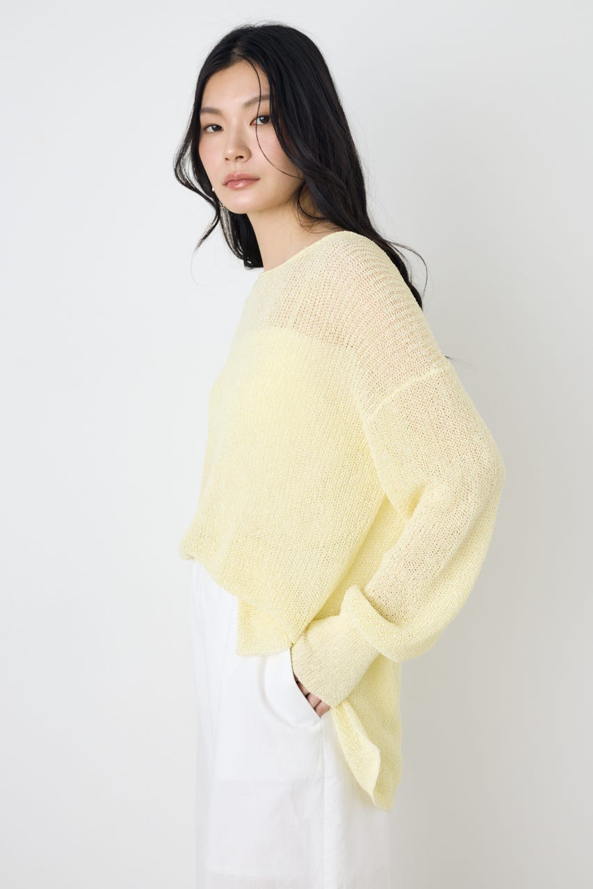 ドライタッチニット L/YEL M