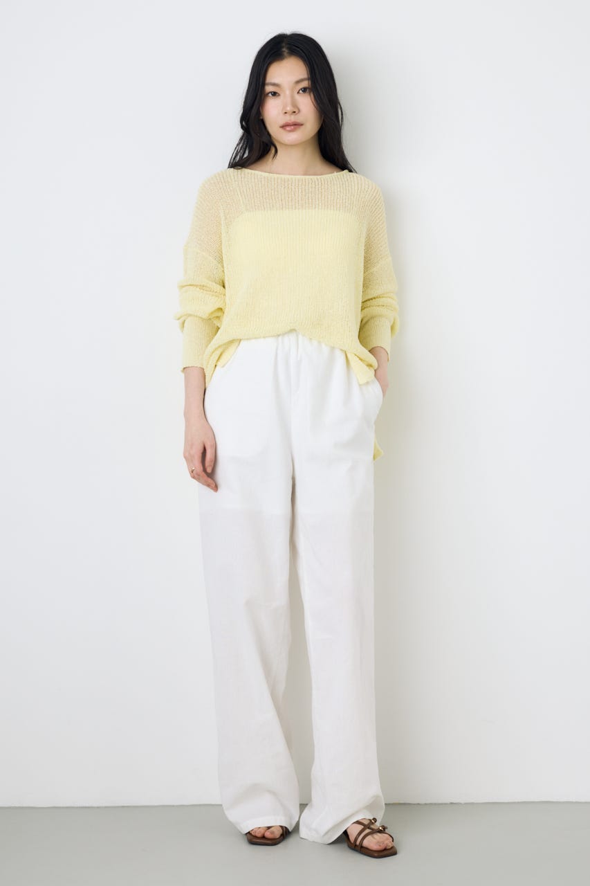 ドライタッチニット L/YEL M