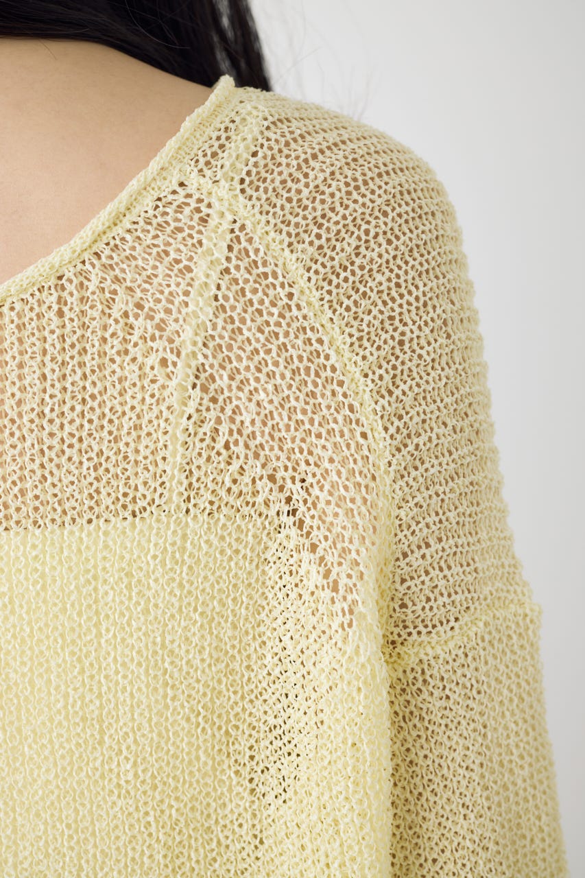 ドライタッチニット L/YEL M