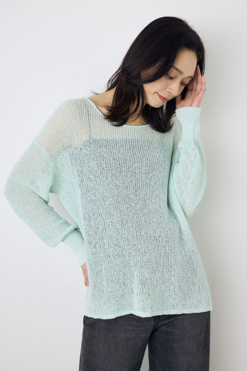 ドライタッチニット MINT S