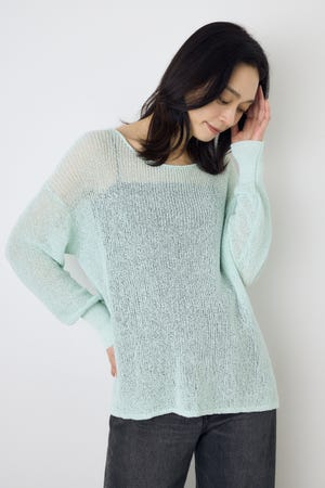 ドライタッチニット