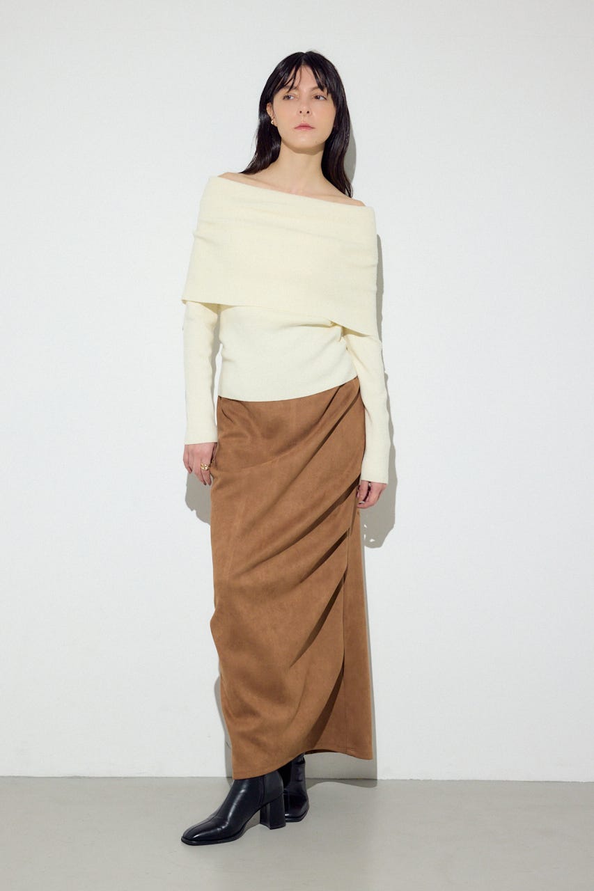 オフショルニットトップス IVOY FREE