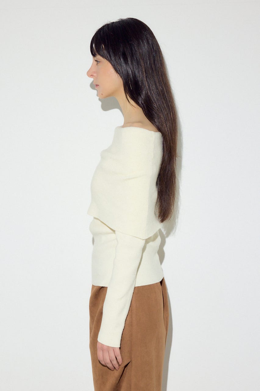 オフショルニットトップス IVOY FREE