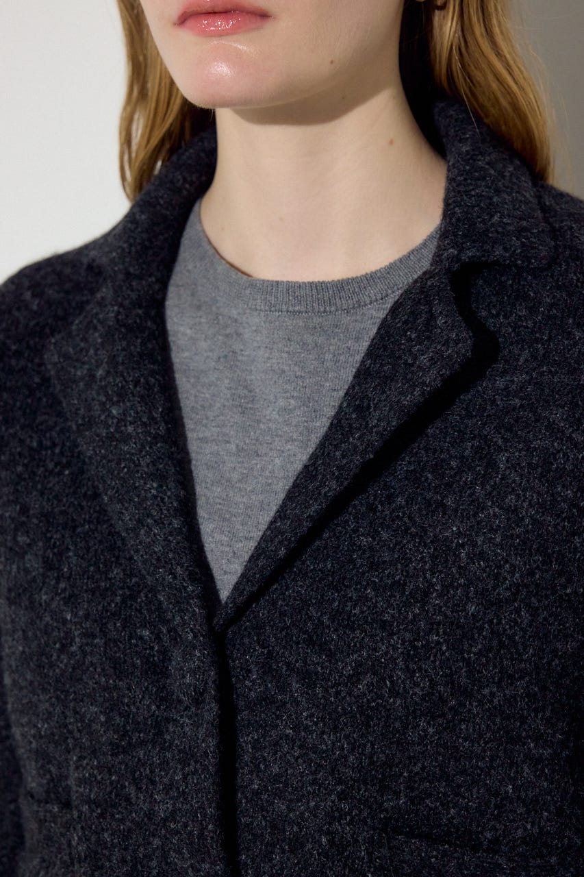 ニットジャケット BLK FREE