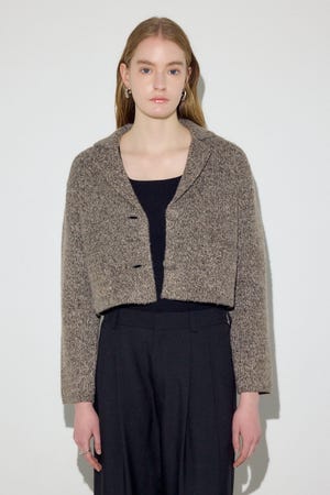 ニットジャケット