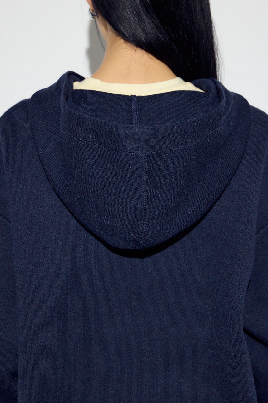 スウェッターニットパーカー NVY FREE