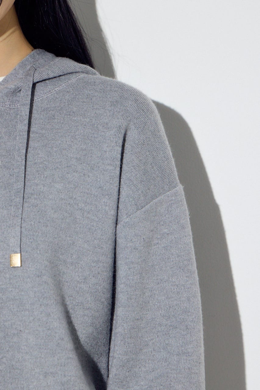 スウェッターニットパーカー T.GRY FREE