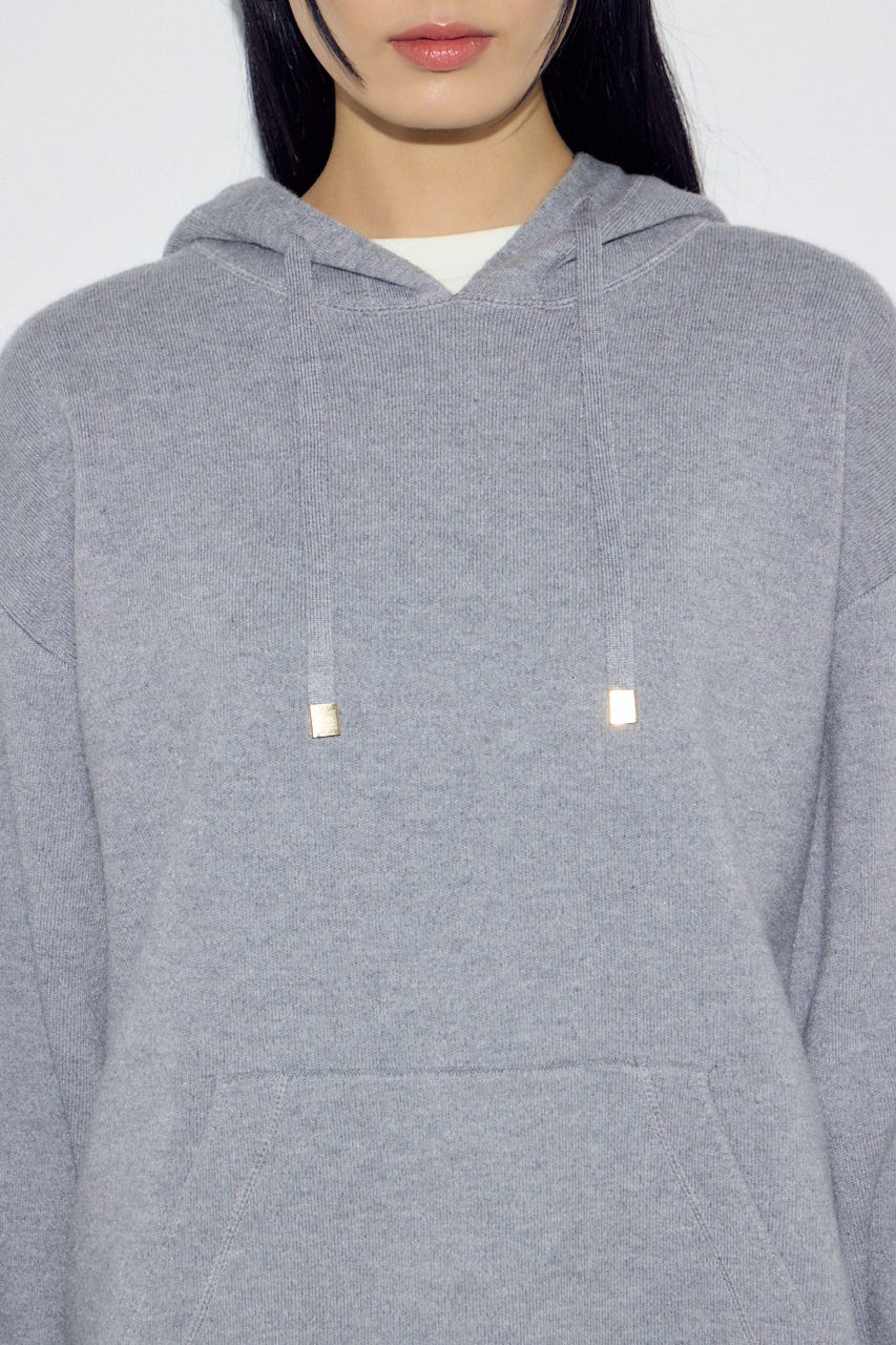 スウェッターニットパーカー T.GRY FREE