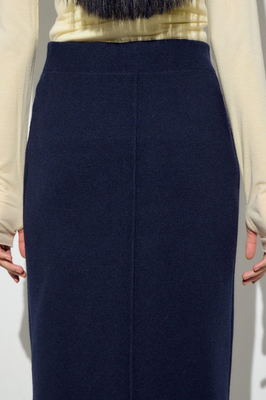スウェッターニットスカート NVY FREE